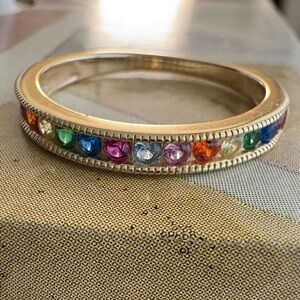 Rainbow Stacking Band Ring